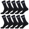 Lot de 10 Paires de Chaussettes Tennis homme Lot de 10 Paires de Chaussettes Tennis homme