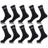 Lot de 10 Paires de Chaussettes Tennis homme Lot de 10 Paires de Chaussettes Tennis homme