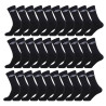 Lot de 30 Paires de Chaussettes Tennis homme UMBRO Noir