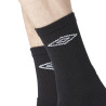 Lot de 30 Paires de Chaussettes Tennis homme UMBRO Noir
