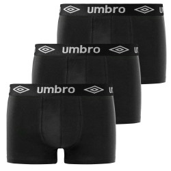 Lot de 3 Boxers coton uni homme
