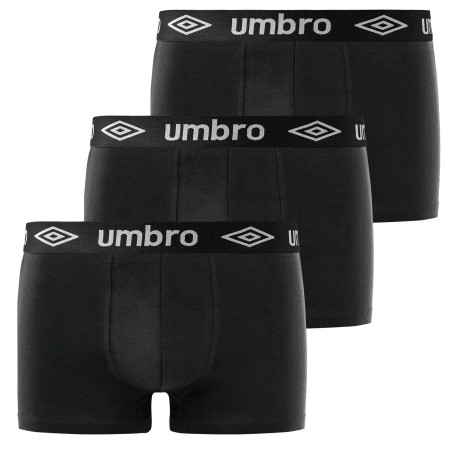 Lot de 3 Boxers coton uni homme