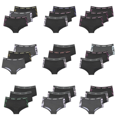 Pack surprise de 3 culottes femme