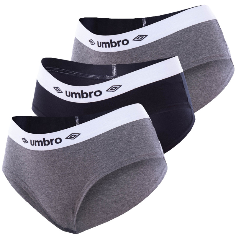 Lot de 3 Culottes femme coton Umbro Lot de 3 Culottes femme coton Umbro