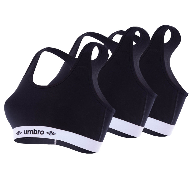 Lot de 3 Brassières coton femme