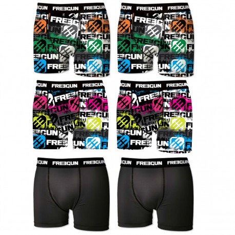 Lot de 6 boxers Garçon Freegun G1