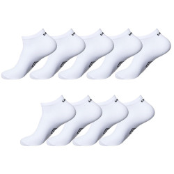 Lot de 9 paires de chaussettes tiges courtes Umbro Blanc