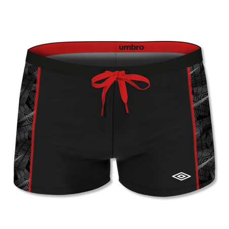 Boxer de bain homme avec surpiqûres couleurs