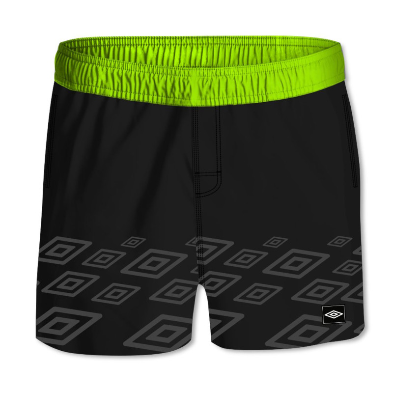 Boardshort garçon avec ceinture tout élastiquée