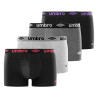 Lot de 4 Boxers coton homme Uni