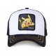 Casquette Capslab Pokemon Pikachu Blanc et Noir