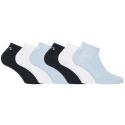 Lot de 6 paires de chaussettes socquettes homme Sky Blanc