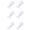 Lot de 6 Paires de Chaussettes Socquettes homme Fila Blanc