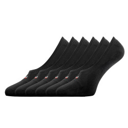 Lot de 6 paires de chaussettes invisibles / protège-pieds