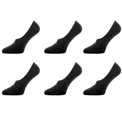 Lot de 6 paires de chaussettes invisibles / protège-pieds