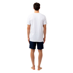 Ensemble pyjama court homme en coton