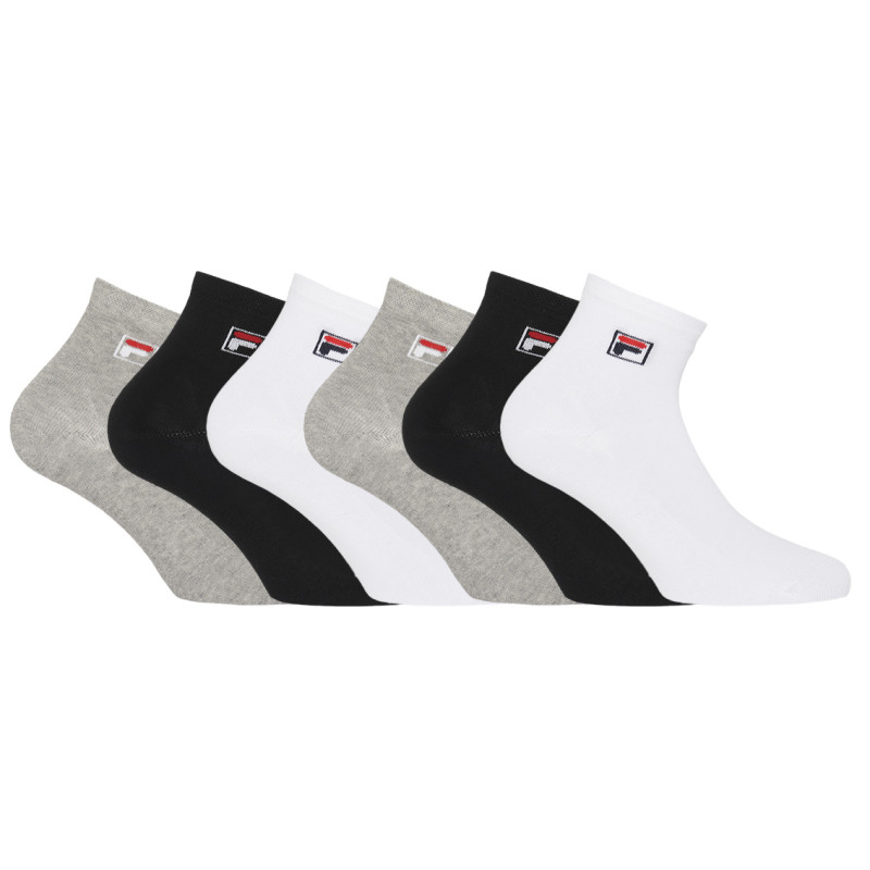 Lot de 6 paires de chaussettes quarter homme Classic Lot de 6 paires de chaussettes quarter homme Classic