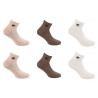 Lot de 6 paires de chaussettes quarter homme Mocho Mousse Lot de 6 paires de chaussettes quarter homme Mocho Mousse