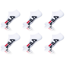 Lot de 6 Paires de Chaussettes Socquettes homme 9199 Blanc