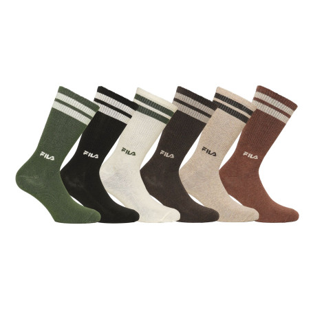 Lot de 6 Paires de tennis homme Lifestyle F5371