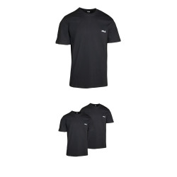 Lot de 2 maillots de corps col rond homme en coton