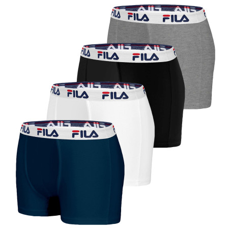 Lot de 4 Boxers coton homme FU5016