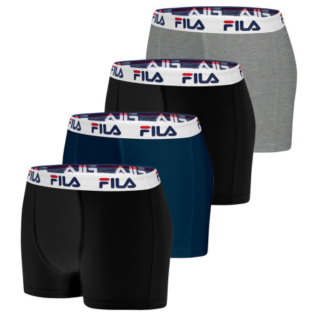 Lot de 4 Boxers coton homme FU5016