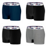 Lot de 4 Boxers coton homme FU5016