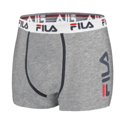 Lot de 4 Boxers coton homme FU5040 Noir et Gris