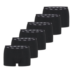 Lot de 6 boxers homme Fila FU5256 Noir