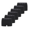 Lot de 6 boxers homme Fila FU5256 Noir