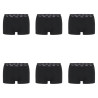Lot de 6 boxers homme Fila FU5256 Noir