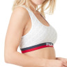 Brassiere coton femme FU6056 Brand Blanc Brassiere coton femme FU6056 Brand Blanc