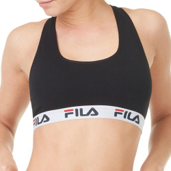 Brassiere coton femme FU6042 Noir