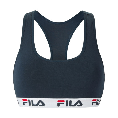 Brassiere coton femme FU6042 Bleu