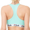 Brassière coton femme Fila 6042 Turquoise